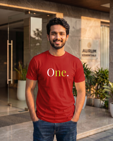One. Men's Classic Crew T-Shirt