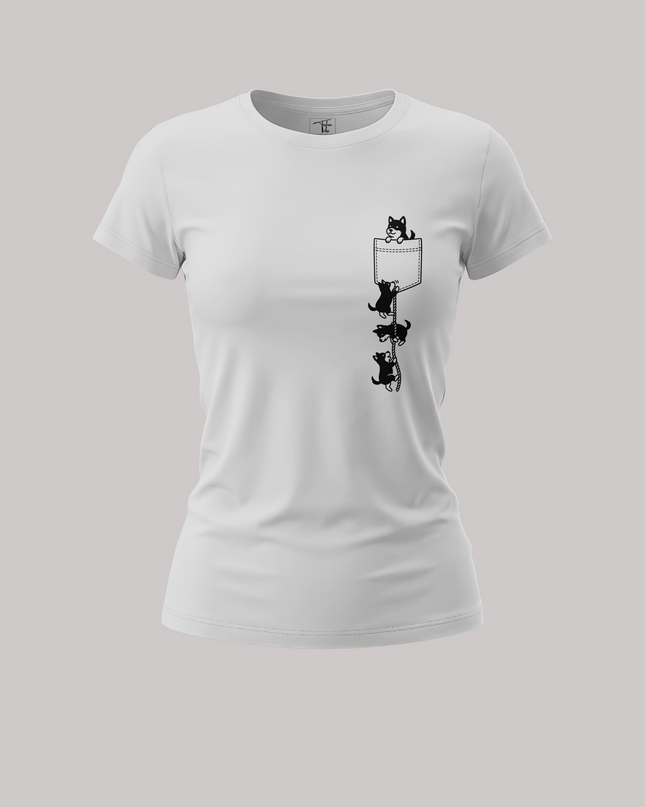 Pocket Pups Adventure Graphic Women's Classic T-Shirt