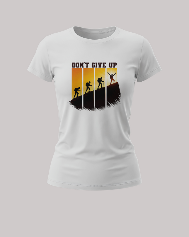Don’t Give Up Summit Resilience Women's Classic T-Shirt