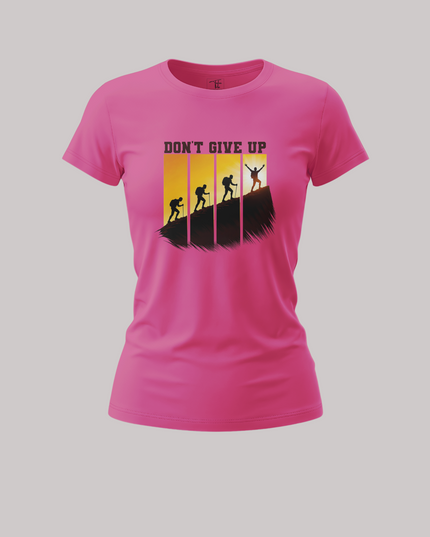 Don’t Give Up Summit Resilience Women's Classic T-Shirt