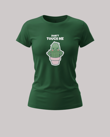 Don’t Touch Me Prickly Personality Women's Classic T-Shirt