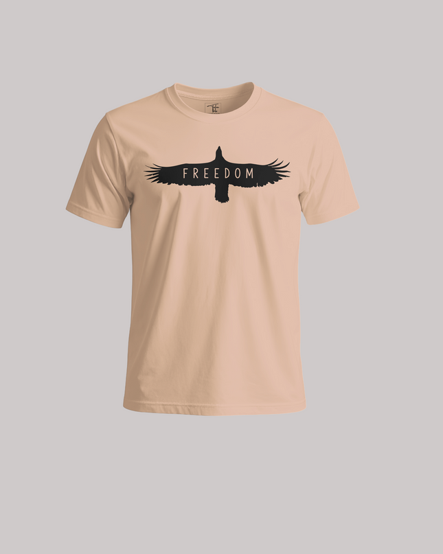 Freedom Bird Graphic Unisex Classic Crew T-Shirt