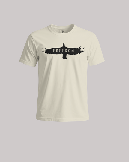 Freedom Bird Graphic Unisex Classic Crew T-Shirt