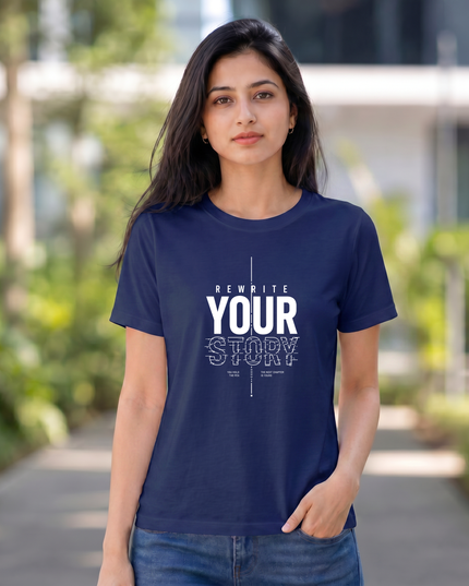 Rewrite Your Story Women's Classic Crew T-Shirt