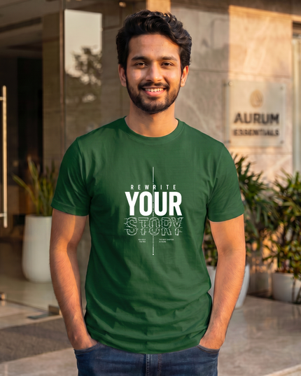 Rewrite Your Story Men's Classic Crew T-Shirt