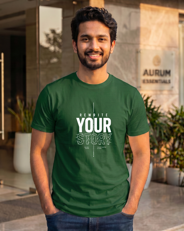 Rewrite Your Story Men's Classic Crew T-Shirt