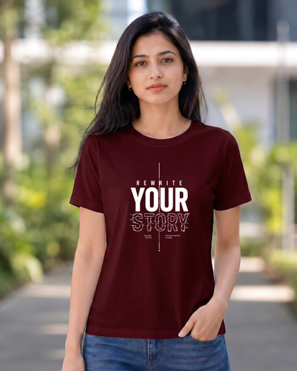 Rewrite Your Story Women's Classic Crew T-Shirt