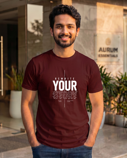 Rewrite Your Story Men's Classic Crew T-Shirt