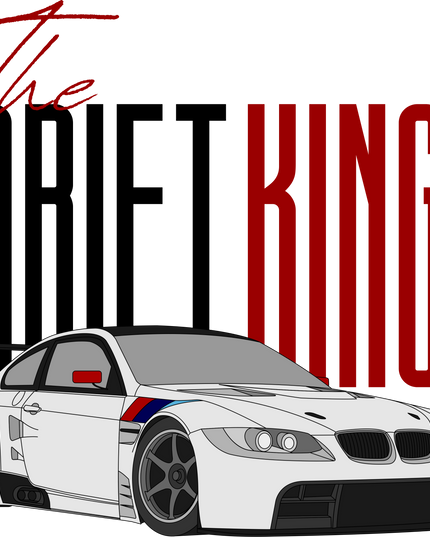 Drift King Unisex Classic Crew T-Shirt