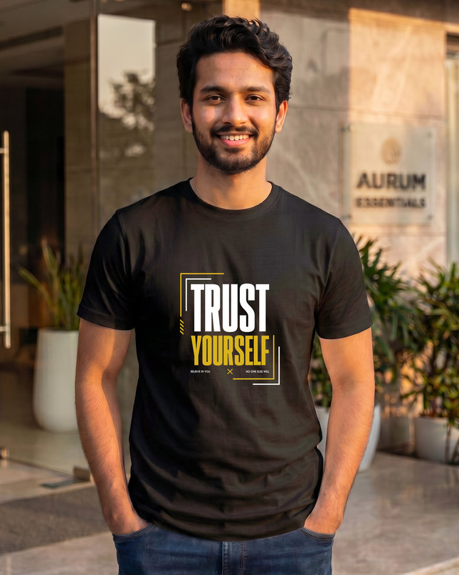 Trust Yourself Men's Classic Crew T-Shirt