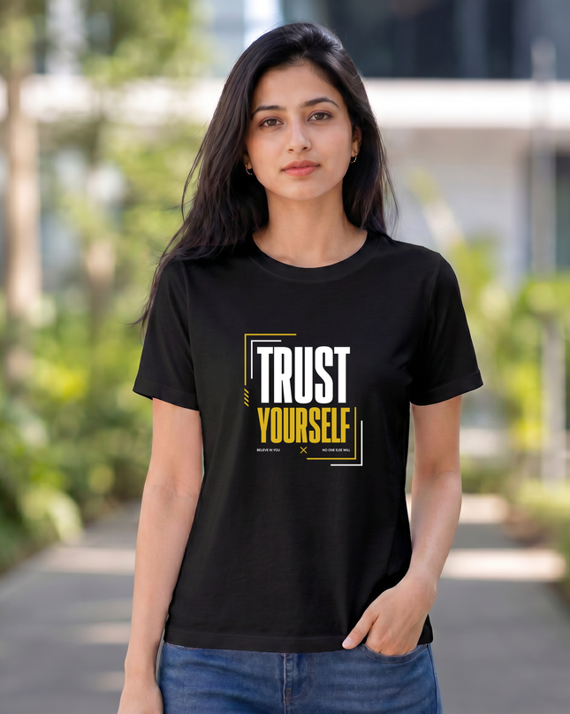 Trust Yourself Women's Classic Crew T-Shirt