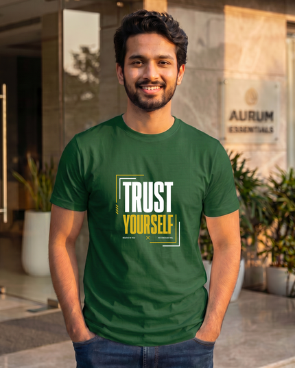 Trust Yourself Men's Classic Crew T-Shirt