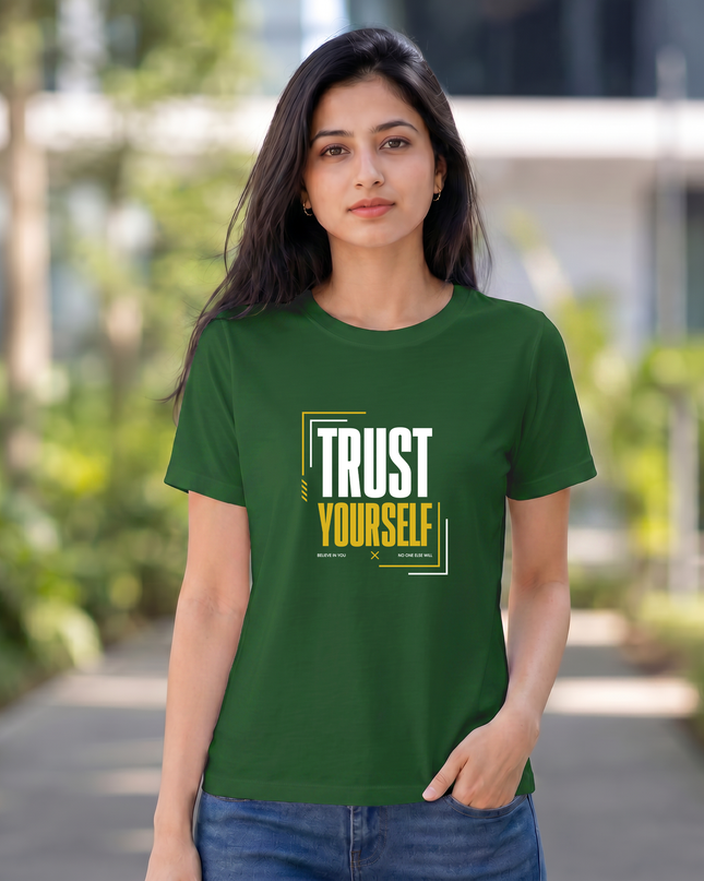 Trust Yourself Women's Classic Crew T-Shirt