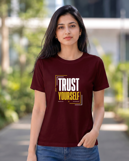 Trust Yourself Women's Classic Crew T-Shirt