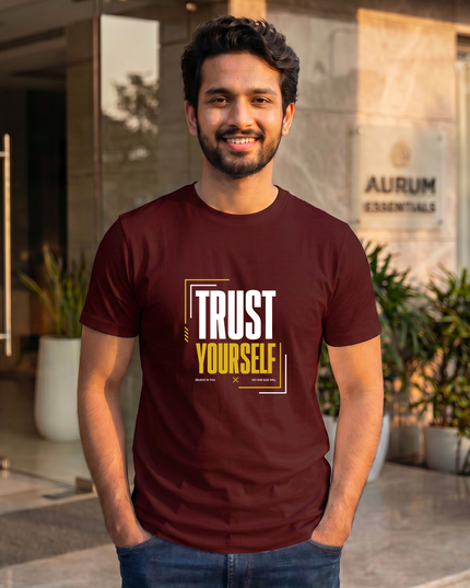 Trust Yourself Men's Classic Crew T-Shirt