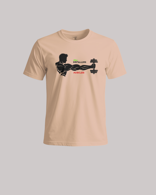 Installing Muscles Unisex Classic Crew T-Shirt