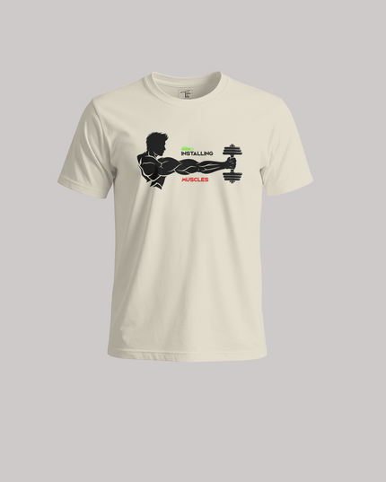 Installing Muscles Unisex Classic Crew T-Shirt