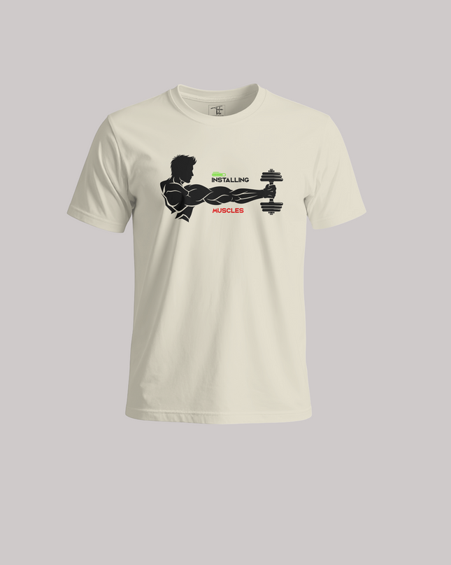 Installing Muscles Unisex Classic Crew T-Shirt