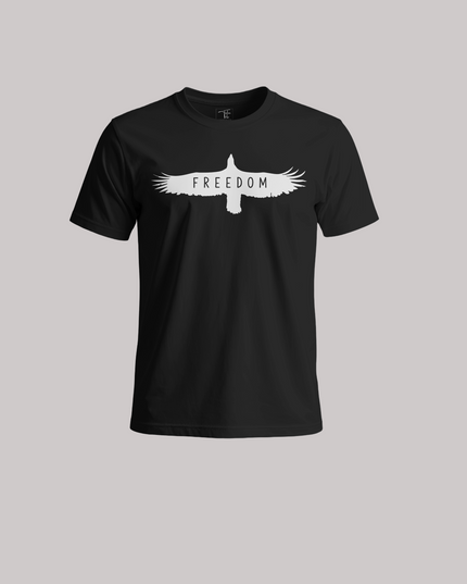Freedom Wings Graphic Unisex Classic Crew T-Shirt