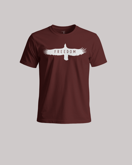 Freedom Wings Graphic Unisex Classic Crew T-Shirt