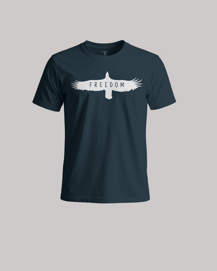 Freedom Wings Graphic Unisex Classic Crew T-Shirt