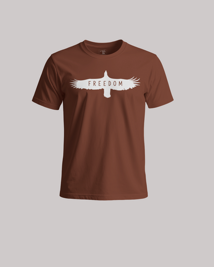 Freedom Wings Graphic Unisex Classic Crew T-Shirt