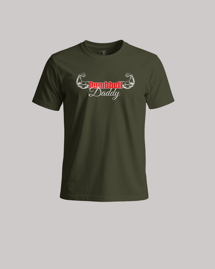 Dumbbell Daddy Unisex Classic Crew T-Shirt