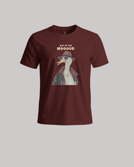 Not in the Mood Graphic Unisex Classic Crew T-Shirt