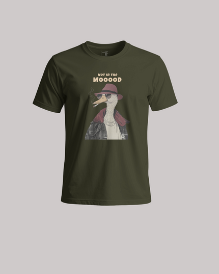Not in the Mood Graphic Unisex Classic Crew T-Shirt