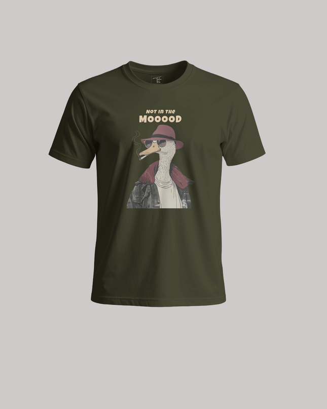 Not in the Mood Graphic Unisex Classic Crew T-Shirt