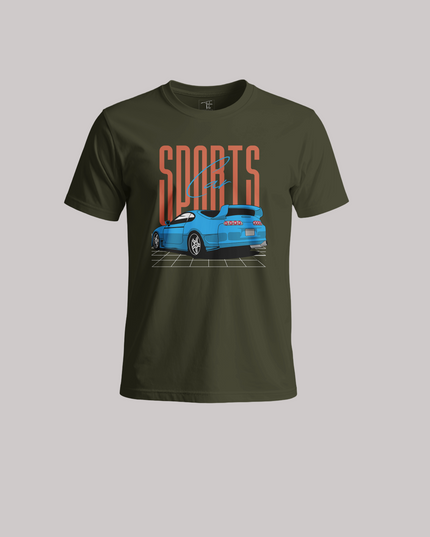 Supra Sports Car Unisex Classic Crew T-Shirt