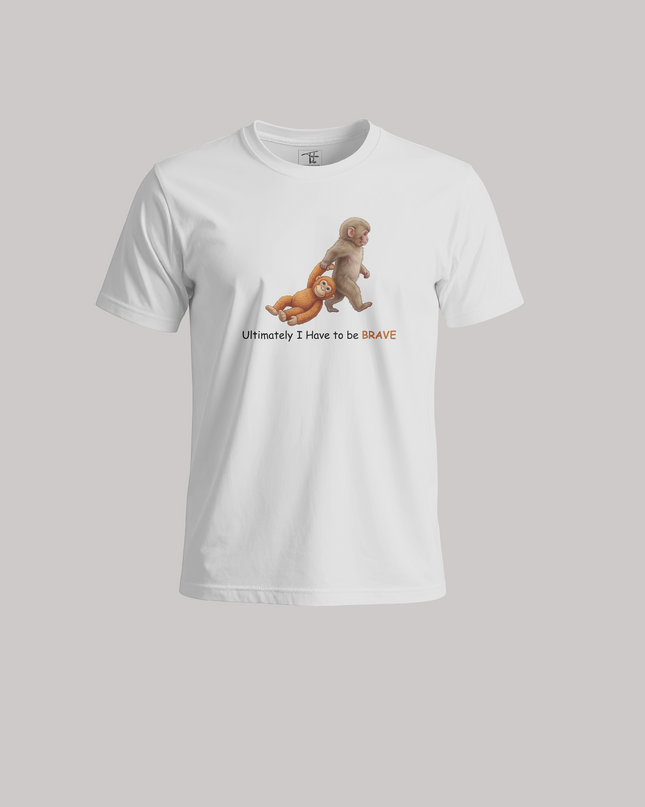 Be Brave Graphic Unisex Classic Crew T-Shirt