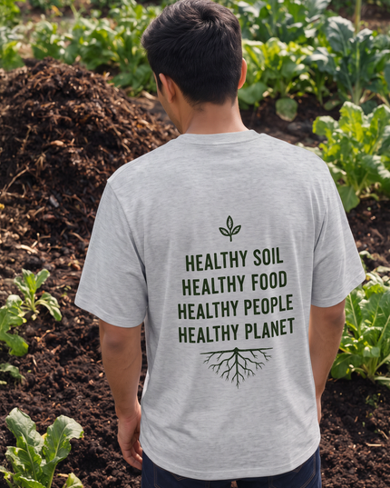 Grow Soil Grow Freedom Graphic Oversized Classic T-Shirt