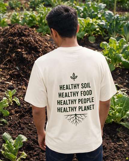 Grow Soil Grow Freedom Stylish Oversized Classic T-Shirt