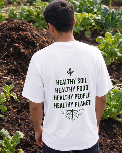 Grow Soil Grow Freedom Graphic Oversized Classic T-Shirt