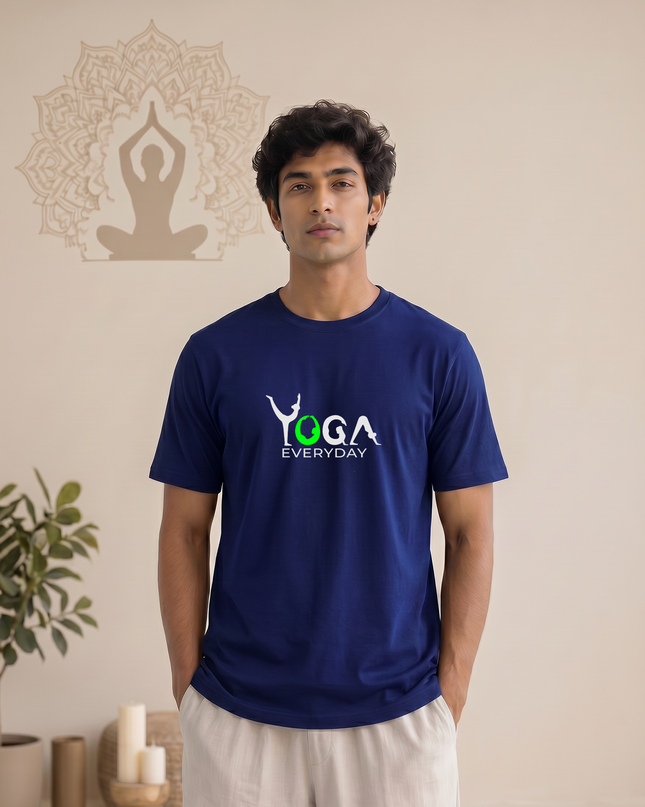 Yoga Everyday Stylish Men's Classic Crew T-Shirt