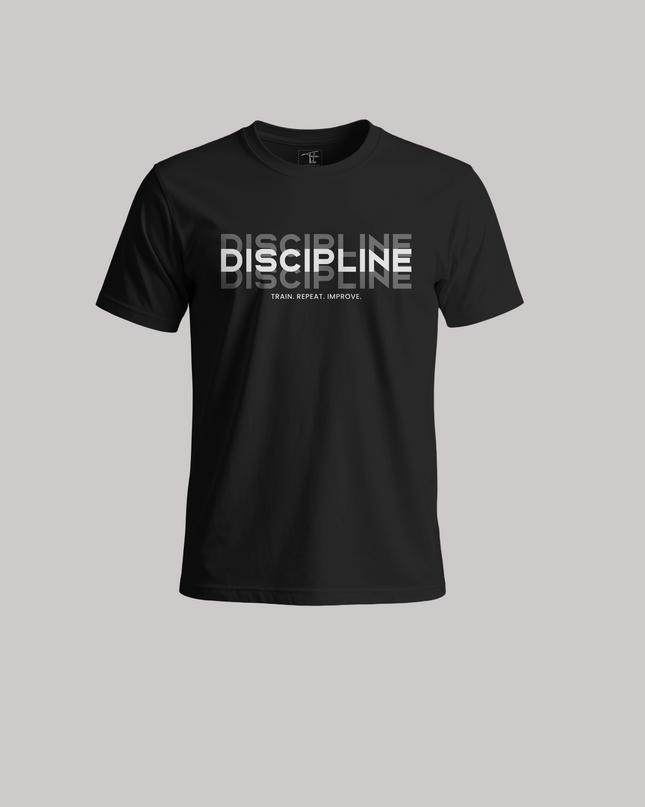 Discipline Train Repeat Improve Unisex Classic Crew T-Shirt