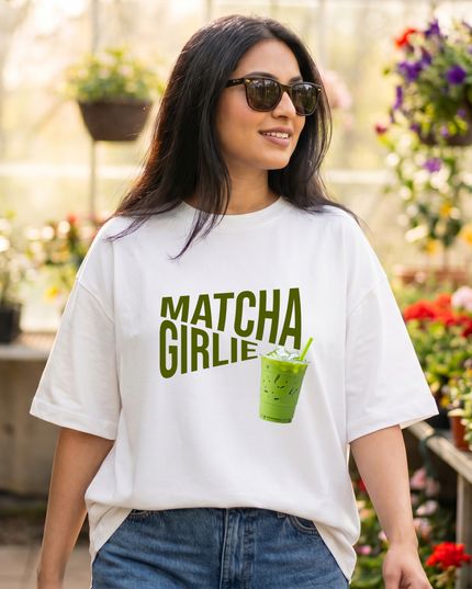 Matcha Girlie Women's Oversized Classic T-Shirt
