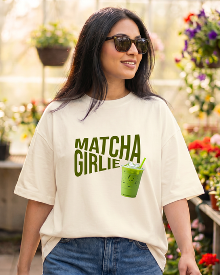 Matcha Girlie Women's Oversized Classic T-Shirt