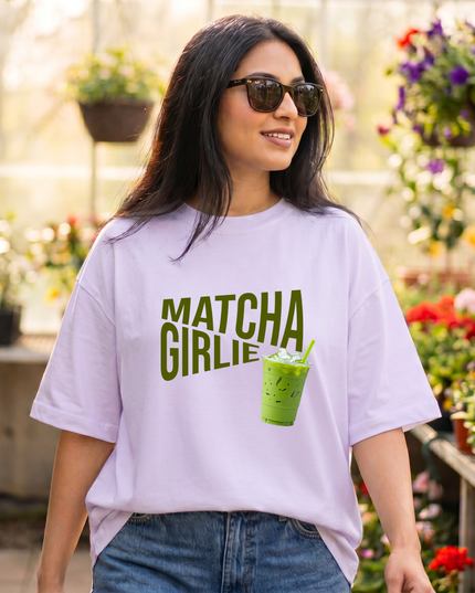 Matcha Girlie Women's Oversized Classic T-Shirt