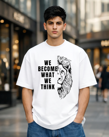 Lion Mindset Unisex Oversized Classic T-Shirt