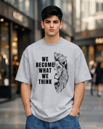 Lion Mindset Unisex Oversized Classic T-Shirt