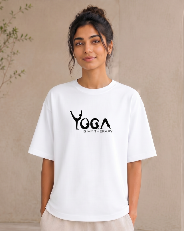 Yoga Is My Therapy Unisex Classic Crew T-Shirt