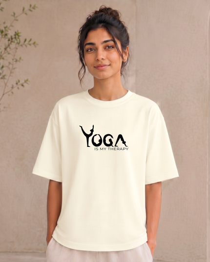 Yoga Is My Therapy Unisex Classic Crew T-Shirt