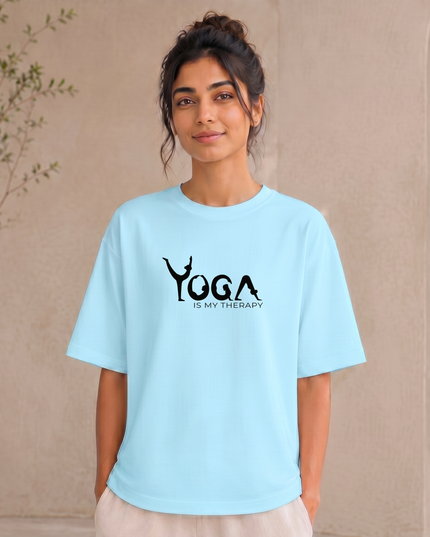 Yoga Is My Therapy Unisex Classic Crew T-Shirt