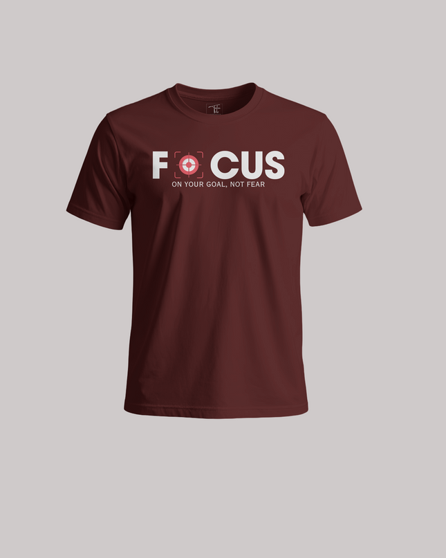 Focus On Your Goal Unisex Classic Crew T-Shirt