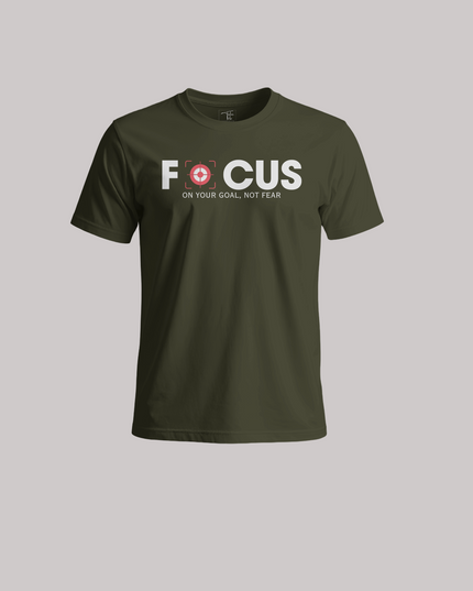 Focus On Your Goal Unisex Classic Crew T-Shirt