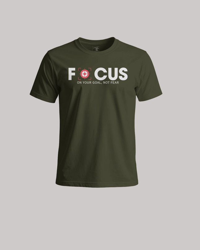 Focus On Your Goal Unisex Classic Crew T-Shirt