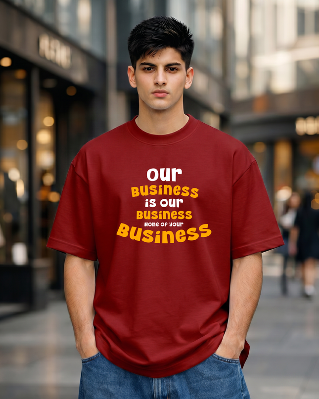 Own Your Business Unisex Oversized Classic T-Shirt