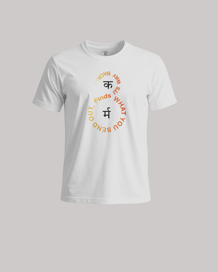 Karma Finds You Back Graphic Unisex Classic Crew T-Shirt